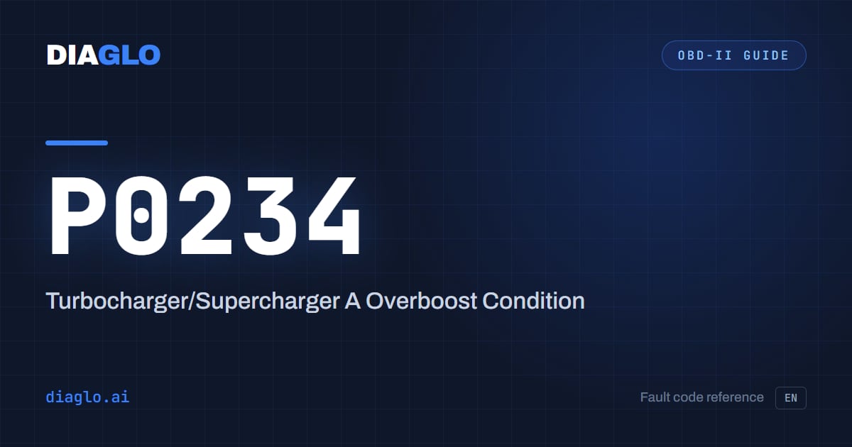 P0234 Code: Is Your Turbo Overboosting and Is It Safe to Drive?