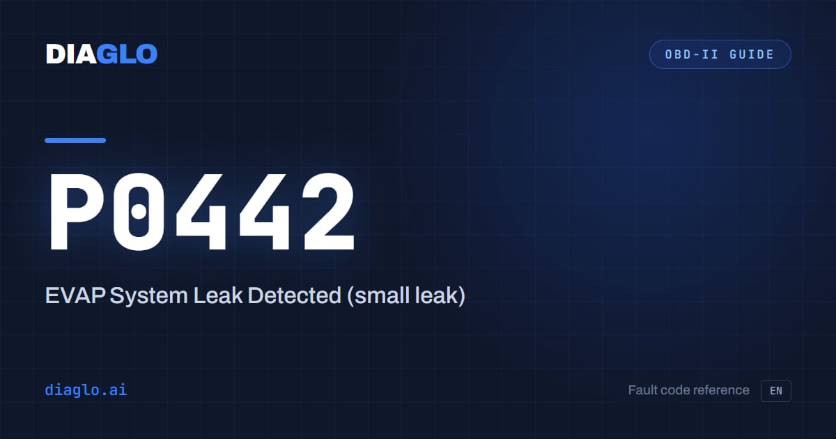 P0442 OBD-II Code: Is a Small EVAP Leak Safe to Drive With?